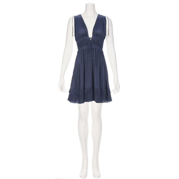 Ulla Johnson Giselle Mini Dress - 6 - Midnight
